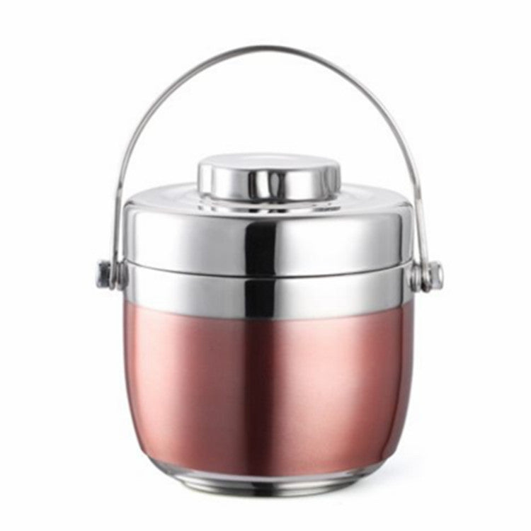 1800ml Two Layers Stainless Steel Insulated Lunch Box with Cutlery - China Lunch  Box and Stainless Steel Lunch Box price